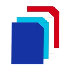 65 lb. Cardstock Paper, 8.5" x 11", Patriotic Assortment, 100 Sheets/Ream (91644) Card Stock