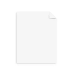 Discount 65 lb. Cardstock Paper, 8.5" x 11", Astro White, 150 Sheets/Pack (98251) Card Stock