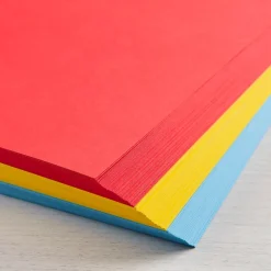 Best 65 lb. Cardstock Paper, 8.5" x 11", Primary Power Assortment, 150 Sheets/Pack (91048) Card Stock