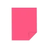 65 lb. Cardstock Paper, 8.5" x 11", Plasma Pink, 250 Sheets/Pack (22129) Card Stock