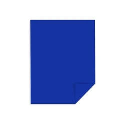 Discount 65 lb. Cardstock Paper, 8.5" x 11", Blast-Off Blue, 250 Sheets/Pack (WAU21911) Card Stock