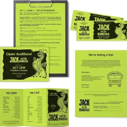 Discount Colored Paper, 24 lbs., 8.5