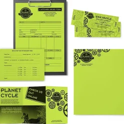 Discount Colored Paper, 24 lbs., 8.5