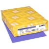 Sale Colored Paper, 24 lbs., 8.5" x 11", Venus Violet, 500 Sheets/Ream (22081) Multipurpose Paper