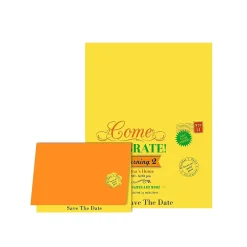 New Double-Color 70 lb. Cardstock Paper, 8.5