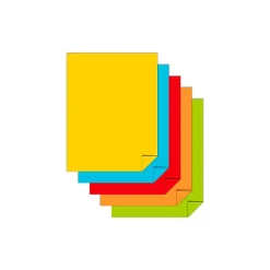 Clearance Astrobrights Multipurpose Paper, 24 lbs., 8.5" x 11", Assorted, 2500/Carton (22999) Multipurpose Paper