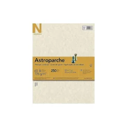 Hot 65 lb. Cardstock Paper, 8.5" x 11", Natural, 250 Sheets/Pack (26428/27428) Card Stock