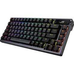 Asus ROG Azoth Wireless Ergonomic Gaming Mechanical Keyboard, Black (90MP031A-BKAA01)* Ergonomic Keyboards