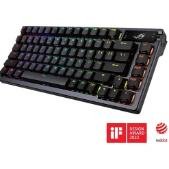 Asus ROG Azoth Wireless Ergonomic Gaming Mechanical Keyboard, Black (90MP031A-BKAA01)* Ergonomic Keyboards