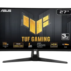 Asus TUF Gaming VG27AQAY1A 27" 170Hz LED Gaming Monitor,Black (90LM05Z0-B0C3B0)* Gaming Monitors