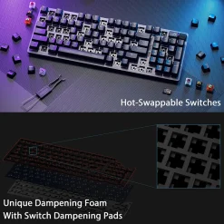 Asus Wireless Ergonomic Gaming Keyboard (90MP037A-BKAA01)* Ergonomic Keyboards