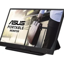 Asus ZenScreen 15.6" 60Hz LED Monitor, Black (MB166C)* Flat Monitors