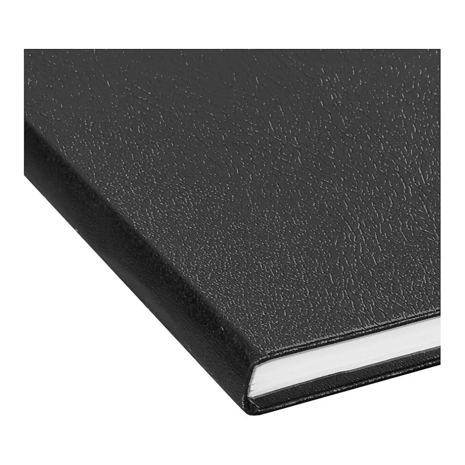 AT-A-GLANCE Fine Pocket Hardcover Diary, 3" x 5", Ruled, Black (70-1111-05-25) New