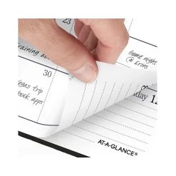 AT-A-GLANCE Fine Pocket Hardcover Diary, 3