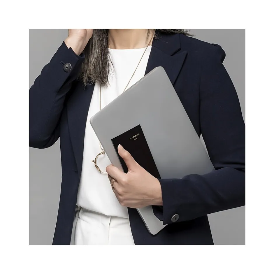 AT-A-GLANCE Fine Pocket Hardcover Diary, 3" x 6", Ruled, Black (72-02-05-25) Sale