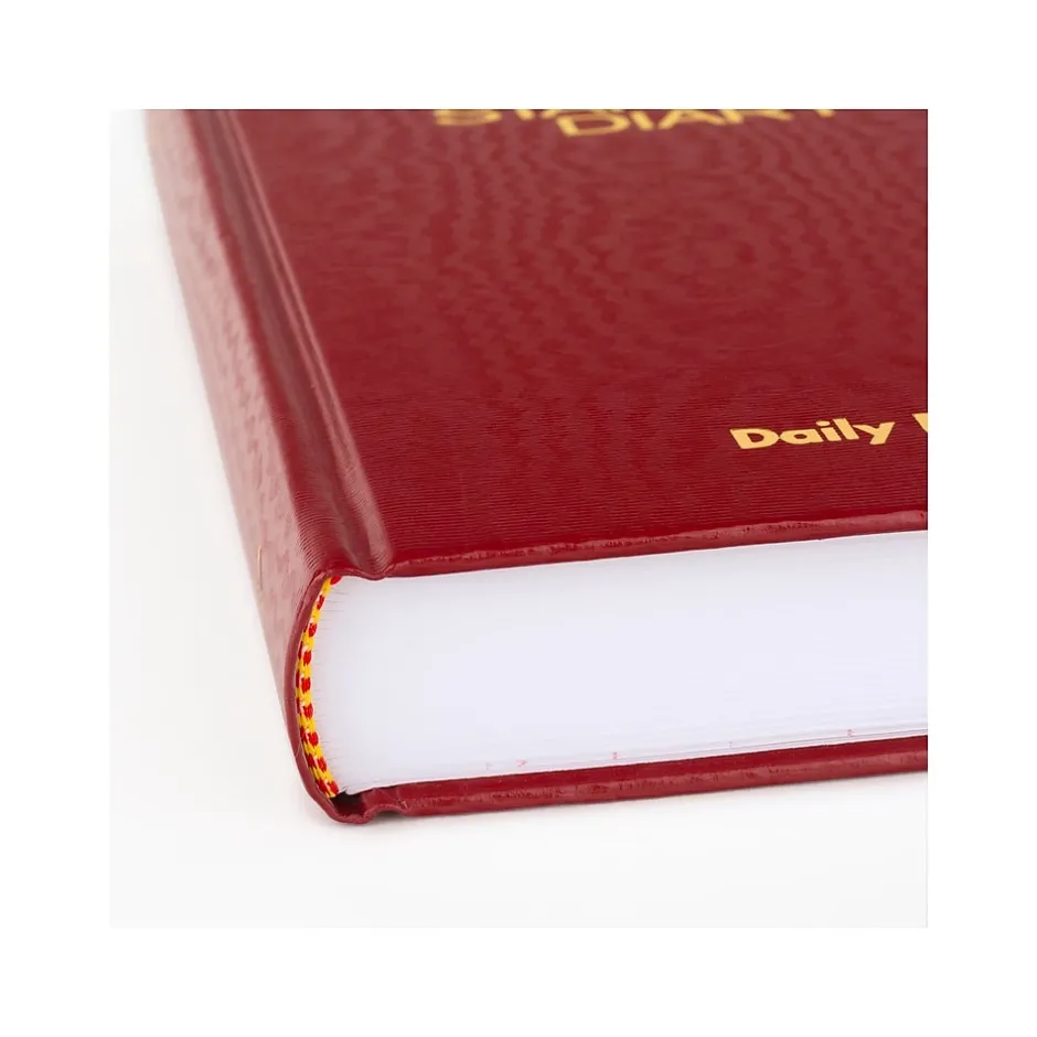AT-A-GLANCE Standard Hardcover 2025 Daily Reminder, 5.75" x 8.25", Red (SD389-13-25) Hot