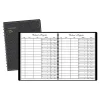 Hot Wirebound Visitor Book, 8.5" x 11", Black (80580 05) Accounting & Record Journals