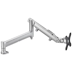Atdec Adjustable Monitor Arm Desk Mount, Silver, Up to 20 lbs. (AWMS-DB-F-S)* Ergonomic Monitor & Laptop Stands