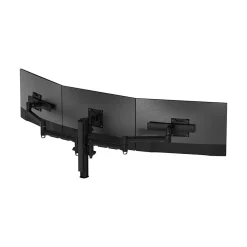 Atdec Adjustable Triple-Arm Monitor Mount, Up to 30" Monitor, Black (AWMS-3-137S4-H-B)* Monitor Mounts & Stands