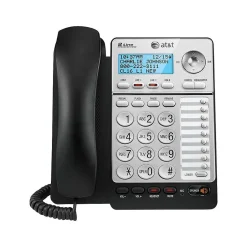 Office Phones & Conferencing<AT&T ML17928 2-Line Corded Phone, Black/Silver