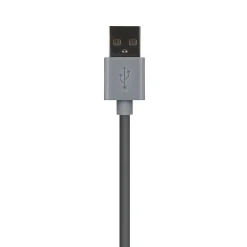 AT&T PVC Charge and Sync Lightning Cable, 10 ft., Gray, (PVLC10-GRY)