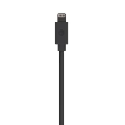 AT&T PVC Charge and Sync Lightning Cable, 10 ft., Black, (PVLC10-BLK)
