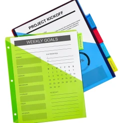 Avery Big Tab Insertable Plastic Divider, 5 Tabs, Multicolor, 1 Set (11902) Best