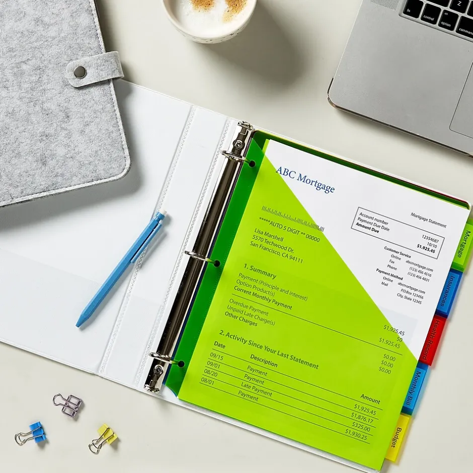 Avery Big Tab Insertable Plastic Divider, 5 Tabs, Multicolor, 1 Set (11902) Best