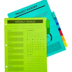 Avery Big Tab Insertable Plastic Divider, 8 Tabs, Multicolor, 1 Set (11901) Sale