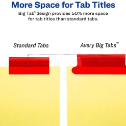 Avery Big Tab Insertable Paper Divider, 8 Tabs, Multicolor, 1 Set (11111) Best