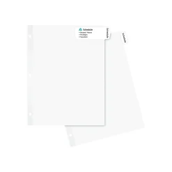 Avery Big Tab Printable Divider, 8-Tab, White (14437) Hot