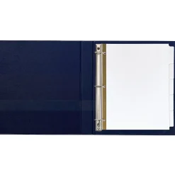 Avery Big Tab Write & Erase Paper Dividers, 5 Tabs, White, Gold Reinforced, 48 Sets/Carton (23075) New