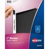 Avery Binder Spine Inserts, For 1 Inch Ring Binders, 40 Cardstock View Binder Spine ID Inserts (89103) Outlet