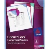 Avery Corner Lock Smooth Presentation Folder with Fasteners, Assorted, 6/Pack (72262)