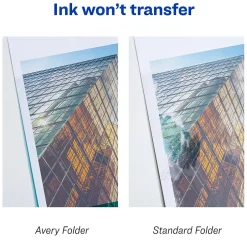 Avery Corner Lock Smooth Presentation Folder with Fasteners, Assorted, 6/Pack (72262)