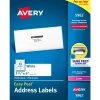 Avery Easy Peel Laser Address Labels, 1-1/3" x 4", White, 3,500 Labels/Box (5962)* Address Labels