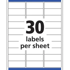 Avery Easy Peel Laser Address Labels, 1