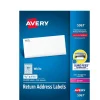 Avery Easy Peel Laser Return Address Labels, 1/2" x 1-3/4", White, 20,000 Labels/Box (5967)* Address Labels