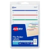 Avery Easy Peel Laser/Inkjet File Folder Labels, 2/3" x 3-7/16", Assorted Colors, 252 Labels/Pack (5235) Online