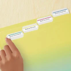 Avery Easy Peel Laser/Inkjet File Folder Labels, 2/3