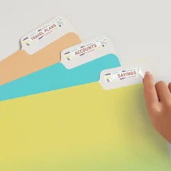 Avery Easy Peel Laser/Inkjet File Folder Labels, 2/3" x 3-7/16", White, 252 Labels/Pack (5230) Best