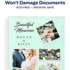 Avery Economy Lightweight Sheet Protectors, 8.5