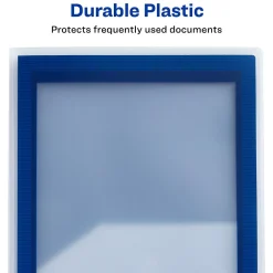 Avery Flexi-View 6-Pocket Presentation Folder, Navy Blue (47696) Discount