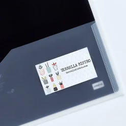 Avery Flexi-View 2-Pocket Presentation Folders, Black, 2/Pack (47847) New