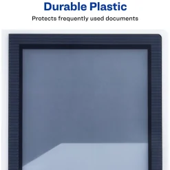 Avery Flexi-View 2-Pocket Presentation Folders, Black, 2/Pack (47847) New