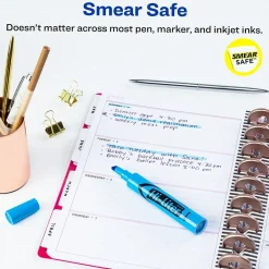 Avery Hi-Liter Desk Style Highlighters, Chisel Tip, Blue, Dozen (24016) Outlet