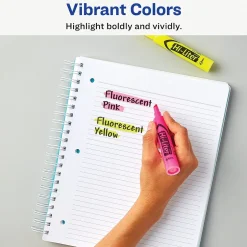 Avery Hi-Liter Desk Style Highlighters, Chisel Tip, Assorted, 24/Pack (98189) Hot
