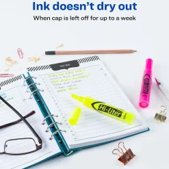 Avery Hi-Liter Desk Style Highlighters, Chisel Tip, Assorted, 24/Pack (98189) Hot