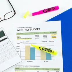 Avery Hi-Liter Desk Style Highlighters, Chisel Tip, Assorted, 24/Pack (98189) Hot