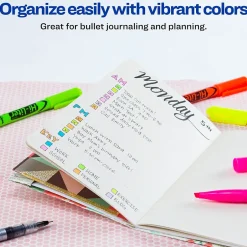 HI-LITER Avery Stick Highlighters, Chisel, Pink, Dozen (23592)